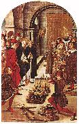 BERRUGUETE, Pedro St Dominic and the Albigenses oil